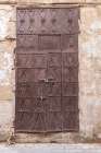 Saudi Arabia, Mecca, Jeddah, Al-Balad. Door on a traditional Hijazi tower house. Art Print